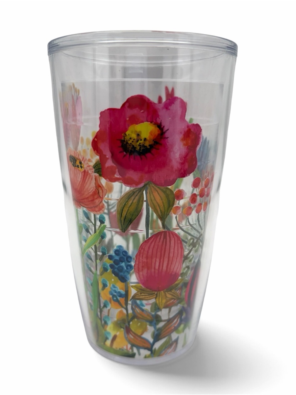 Tervis Tumbler Floral Insulated Tumbler - Pink Garden Print - 16oz. NEW